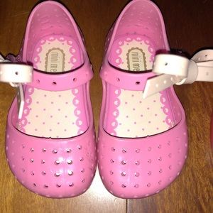 Mini Melissa size 5 shoes